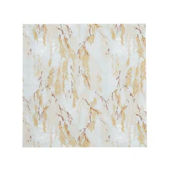 Caspari Paper Cocktail Napkins|Willows Silver Cocktail Napkins - includes 20 Cocktail Napkins