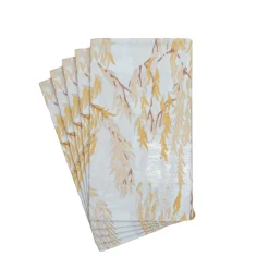 Caspari Paper Guest Towels|Willows Silver Guest Towels - includes 15 Guest Towels