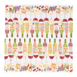 Caspari Paper Cocktail Napkins|Wine Pairings Cocktail Napkins - 20 Per Package