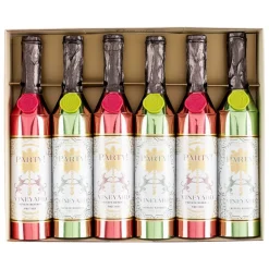 Caspari Christmas Crackers|Celebration Crackers|Wine Tasting Luxury Crackers-10 Inch Long/6-In