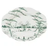 Juliska Christmas Decor|Memorial Day|Winter Frolic 18.5" Platter - Evergreen