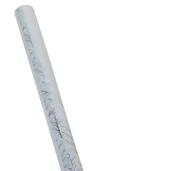 Caspari Christmas Wrapping Paper|Wrapping Paper|Winter Trees White & Silver Embossed Foil Gift Wrap - One 30" x 6' Roll