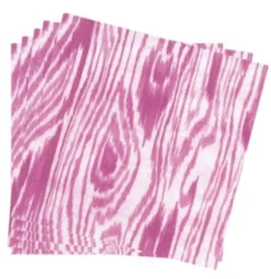 Caspari Paper Dinner Napkins|Woodgrain Fuchsia Napkin Dinner - 20 Per Package