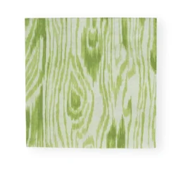 Caspari Paper Luncheon Napkins|Woodgrain Moss Green Luncheon Napkins - 20 Per Package