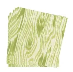 Caspari Paper Dinner Napkins|Woodgrain Moss Green Napkin Dinner - 20 Per Package