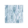 Caspari Boxed Cocktail Napkins|Woodgrain Stone Blue Boxed Cocktail Napkins - 40 Per Box