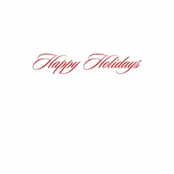 Caspari Christmas And Holiday Cards|Boxed Holiday Cards|Wreath And Woodpecker Petite Boxed Christmas Cards - includes 15 cards & envelopes