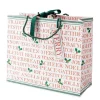 Caspari Christmas Gift & Bottle Bags|Gift & Bottle Bags|Yuletide Cheer Large Gift Bag - 1 Each