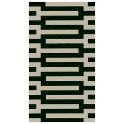 Caspari Paper Guest Towels|Zipper Paper Guest Towel Napkins in Black - 15 Per Package