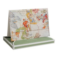 Caspari Note Cards|Zodiac Boxed Note Cards - 8 Note Cards & 8 Envelopes