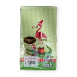 Caspari Christmas Napkins|Paper Guest Towels|Zooey Christmas Guest Towel Napkins - 15 Per Package